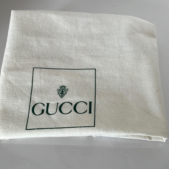 Authentic Gucci Sherry Line GG Canvas navy/red Shoulder Bag. - Picture 15 of 15